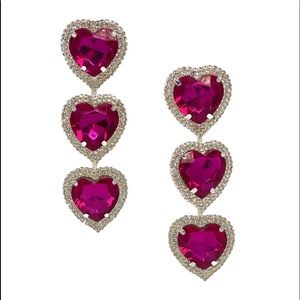 Meghan fabulous Heart💓💓💓 earrings